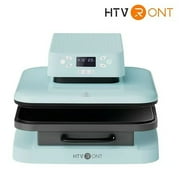 HTVRONT Automatic Heat Press Machine, Professional for Heat Transfer Projects, 15''x15'', Blue