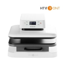HTVRONT 1500W 15"x15" White Automatic Heat Press Machine for Transfer Vinyl & Sublimation Project