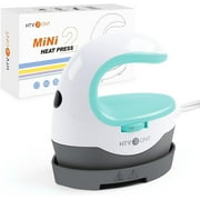 HTVRONT 2nd Green Heat Press Machine Portable Press Machine Iron Press for T-Shirt Heating Transfer