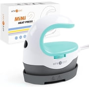 HTVRONT 2nd Green Heat Press Machine Portable Press Machine Iron Press for T-Shirt Heating Transfer