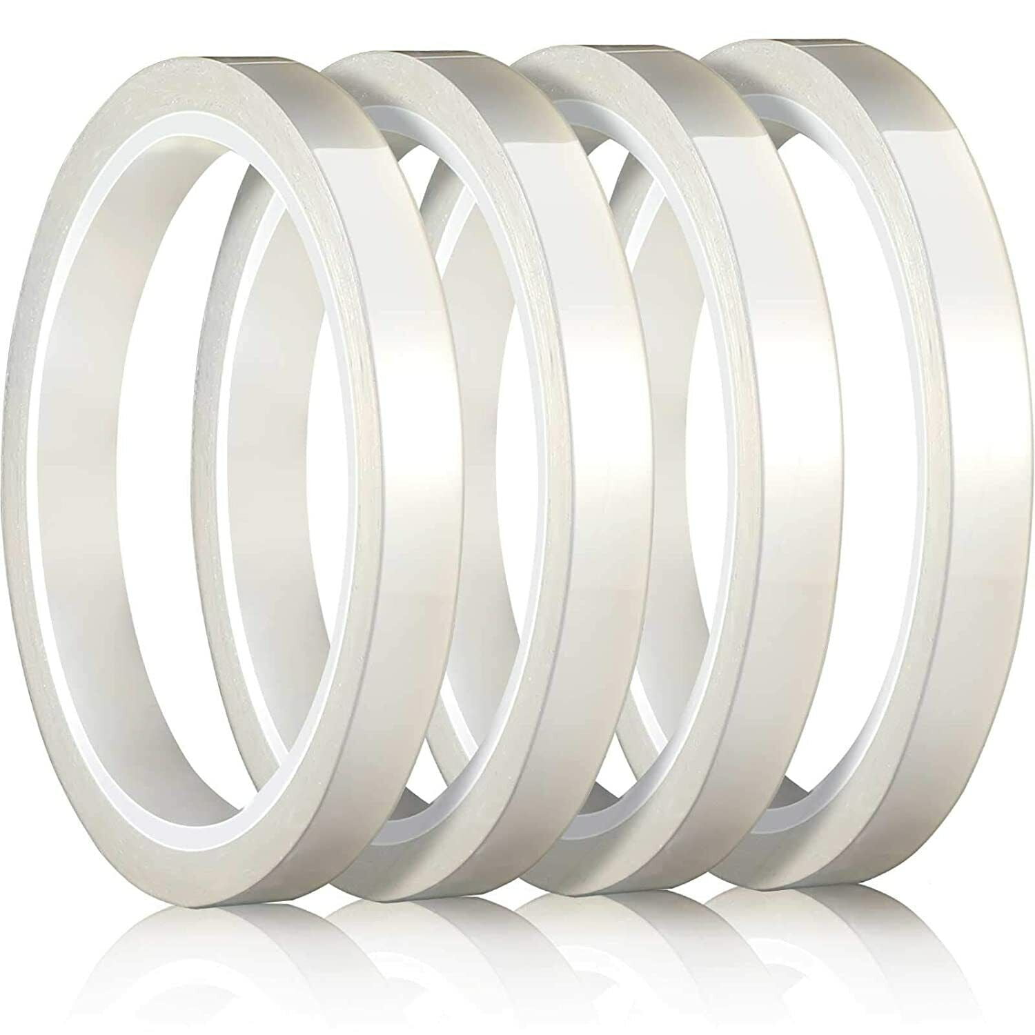 HTVRONT 4 Rolls 10mm x33m 108ft Heat Resistant Tape for Heat Press and