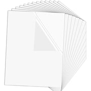 HTVRONT 8.5" x 11" Glossy Transparent Waterproof Sublimation Sticker Paper, 120gsm (20 Sheets)