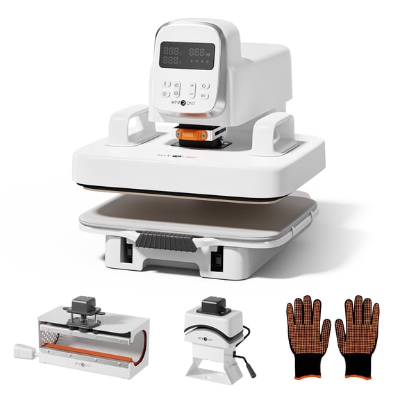 HTVRONT Auto Heat Press Machine - A100 3 in 1 Auto Heat Press 12X10 with Adjustable Pressure, Heats Up Fast & Evenly Sublimation Heat Press Machine for T Shirts, Mugs and Hats
