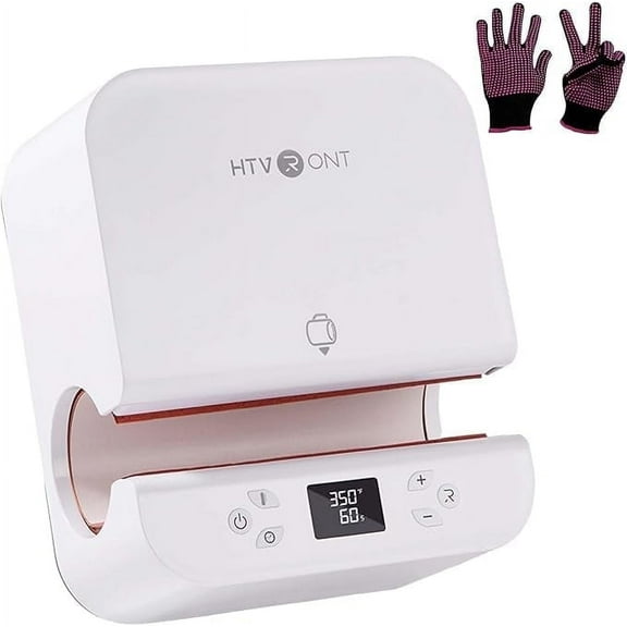 HTVRONT Auto Tumbler Mug Heat Press Machine for Sublimation DIY Print Cup Mug - Suits Various Tumblers & Mugs for Sublimation