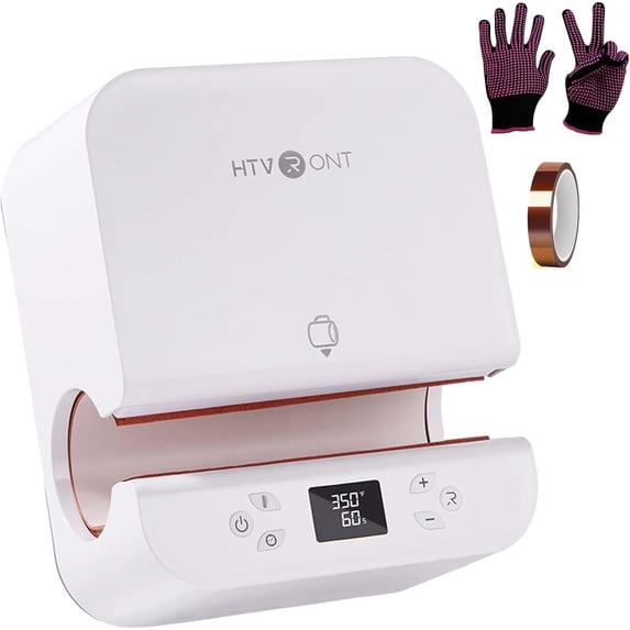 HTVRONT Auto Tumbler Mug Heat Press Machine for Sublimation DIY Print Cup Mug - Suits Various Tumblers & Mugs for Sublimation