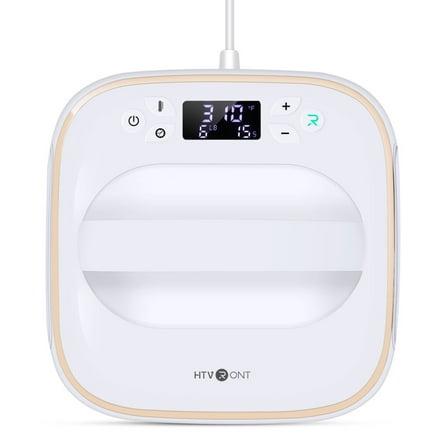 HTVRONT Portable Heat Press Machine, for T-Shirts, Iron Press for Sublimation Handed Iron for Heating Transfer Projects, 10"X 10"