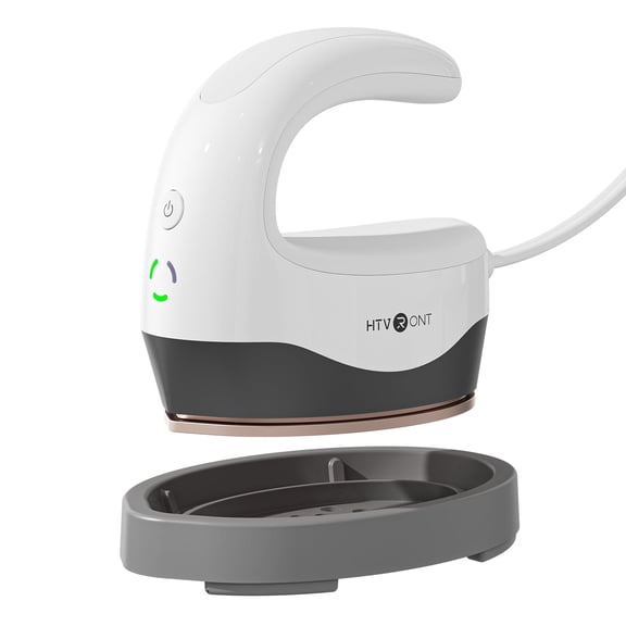 HTVRONT H1 Pro Mini Heat Press Machine,Portable Press Machine Iron Press for T-Shirt Heating Transfer