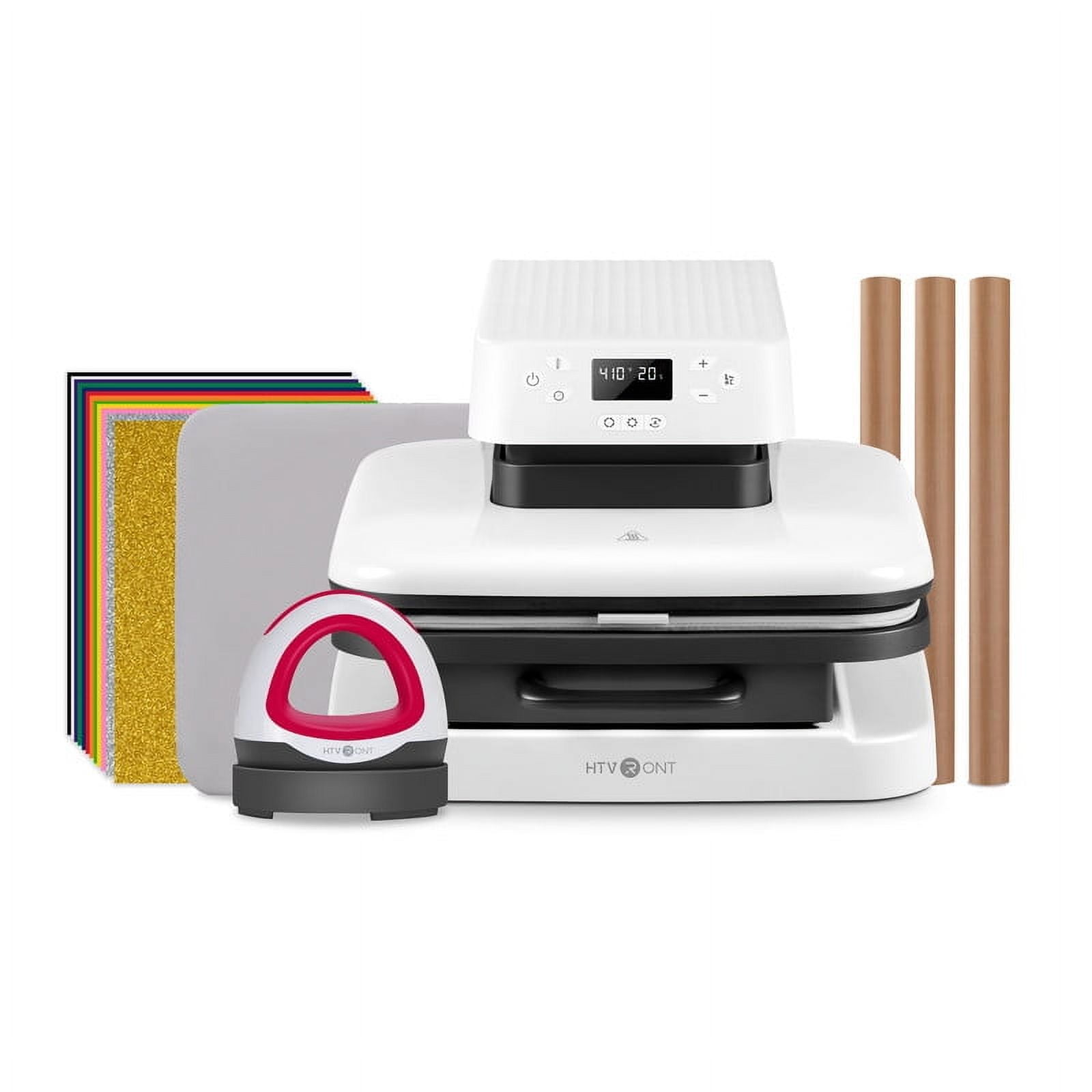 HTVRONT Auto & Mini Heat Press, Smart Machine 