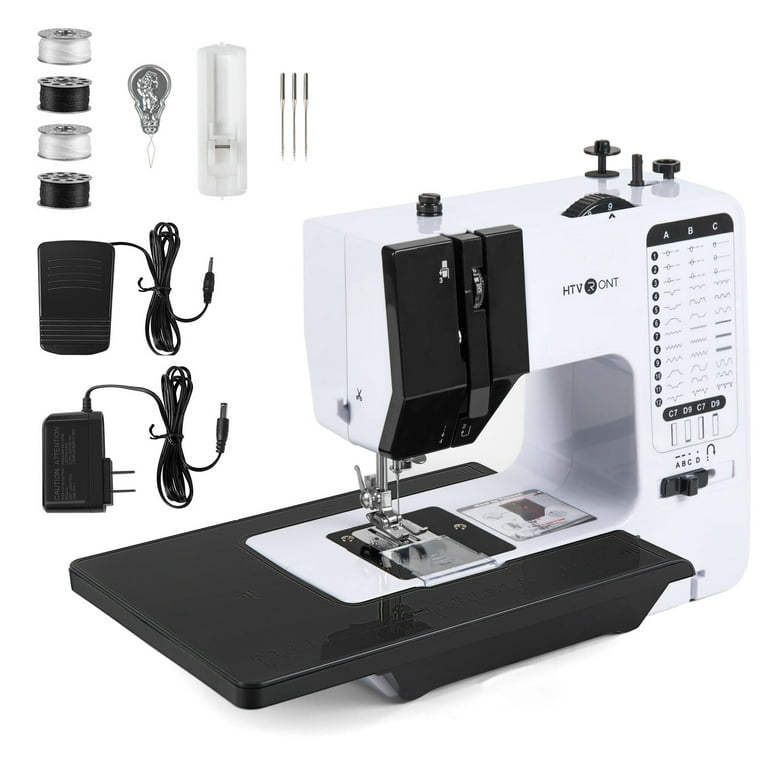 Mini Sewing Machine Portable for Beginners and Kids HTVRONT