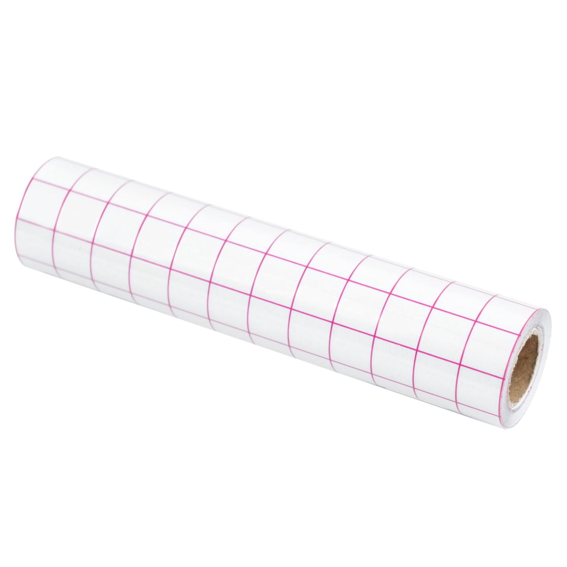 HTVRONT Transfer Tape 12" x 6ft Red Alignment Grid, Medium Tack Vinyl Transfer Tape for Permanent Vinyl for Signs Stickers Decals Walls Doors & Windows