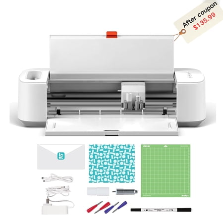 HTVRONT by LOKLiK 22'' Electronic Smart DIY Cutting Machine Vinyl w USB/Bluetooth Vinyl Cutter Machine