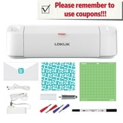 HTVRONT by LOKLiK 22'' Electronic Smart DIY Cutting Machine Vinyl w USB/Bluetooth Vinyl Cutter Machine for Cricut Vinyl