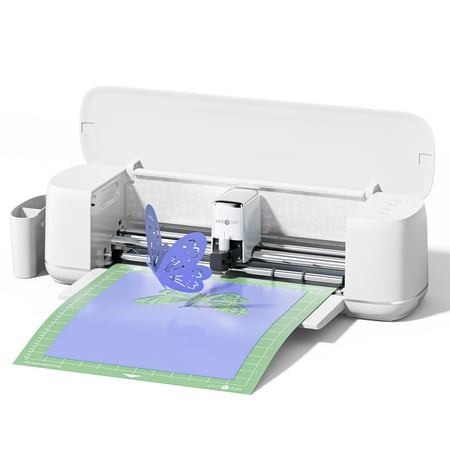 HTVRONT Smart Cutting Machine 2-DIY Vinyl via Bluetooth&USB-Daisy White