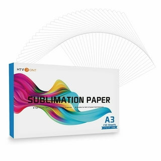 HTVRONT 30pc A3(11.7 x 16.5) DTF Transfer Film for Sublimation
