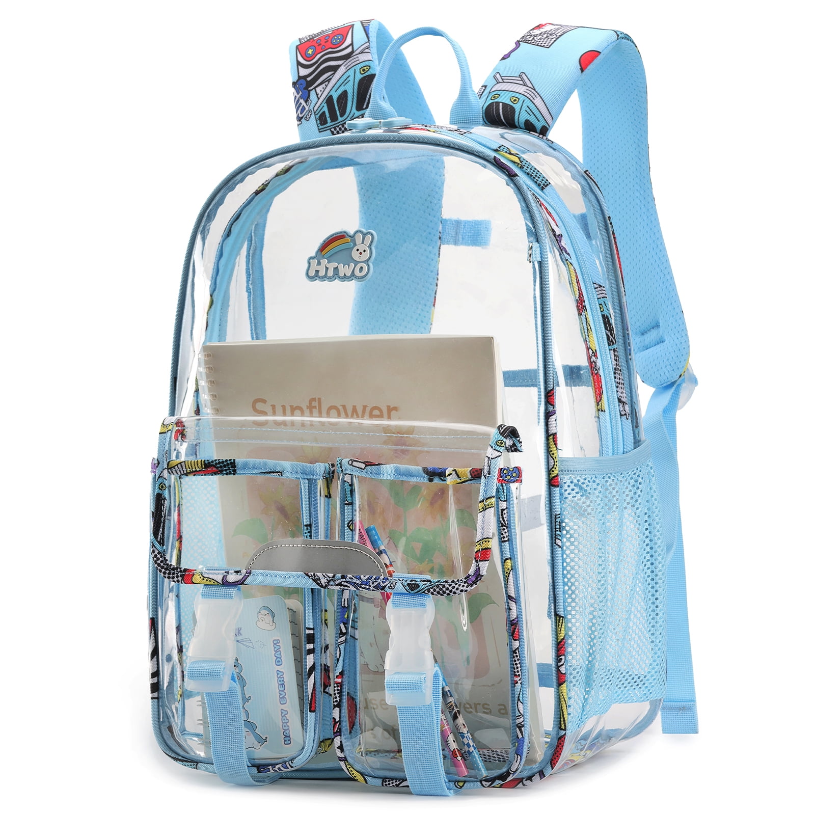 Clear backpack heavy duty hot sale