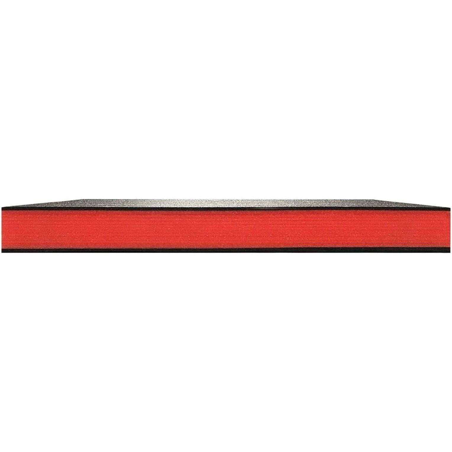 HTYSUPPLY 02513 30-MM Thick 2-ft-by 4-ft Kaizen Foam Sheet - Black and Red