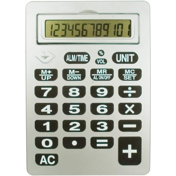 HTYSUPPLY 12-Digit Jumbo Talking Calculator