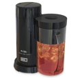 HTYSUPPLY 2Quart Iced Tea & Iced Coffee Maker, Black