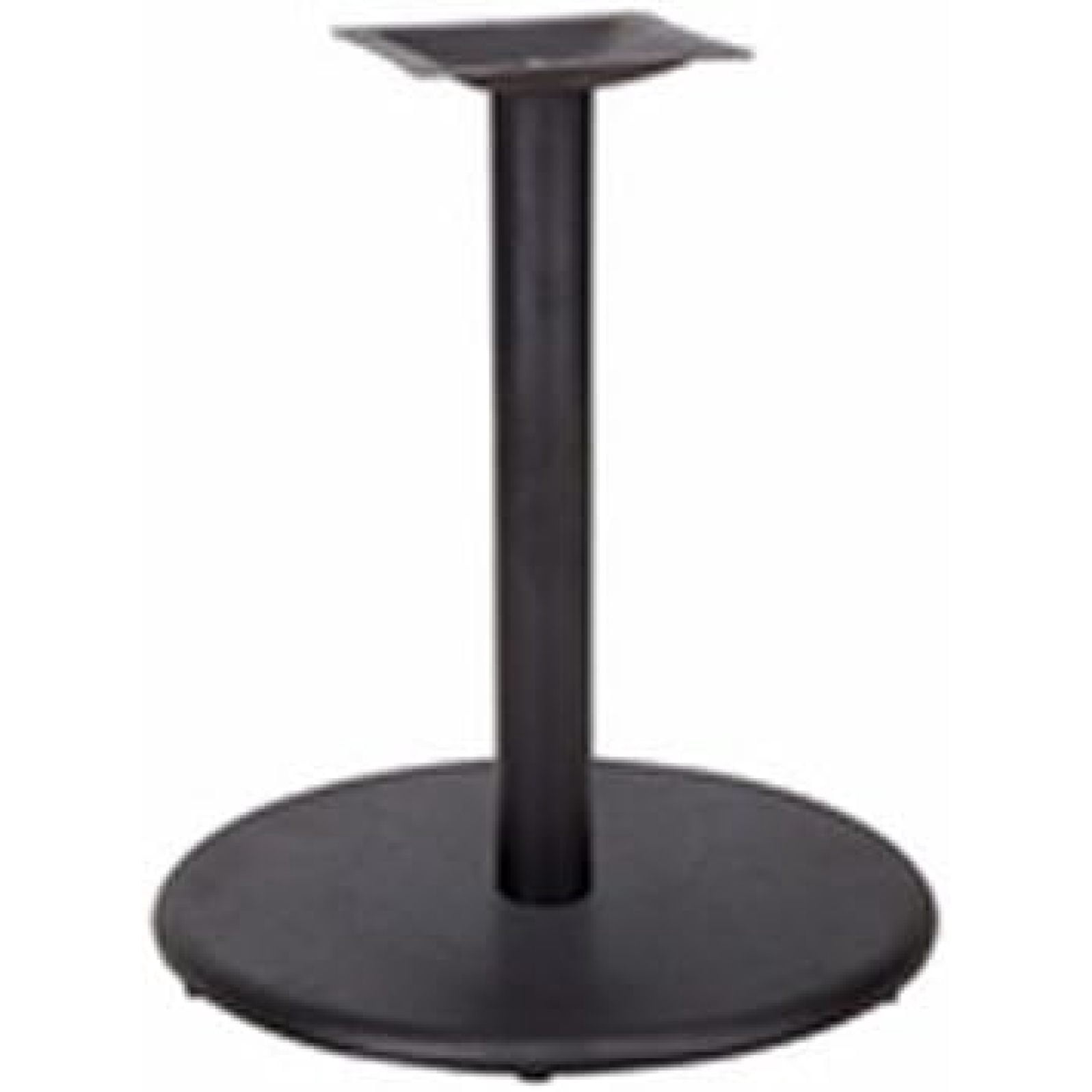 24'' Round Restaurant Table Base with 4'' Dia. Bar Height Column