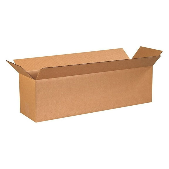 HTYSUPPLY 2888 Long Corrugated Cardboard Box 28" L x 8" W x 8" H, , for Shipping, Packing and Moving (Pack of 25)