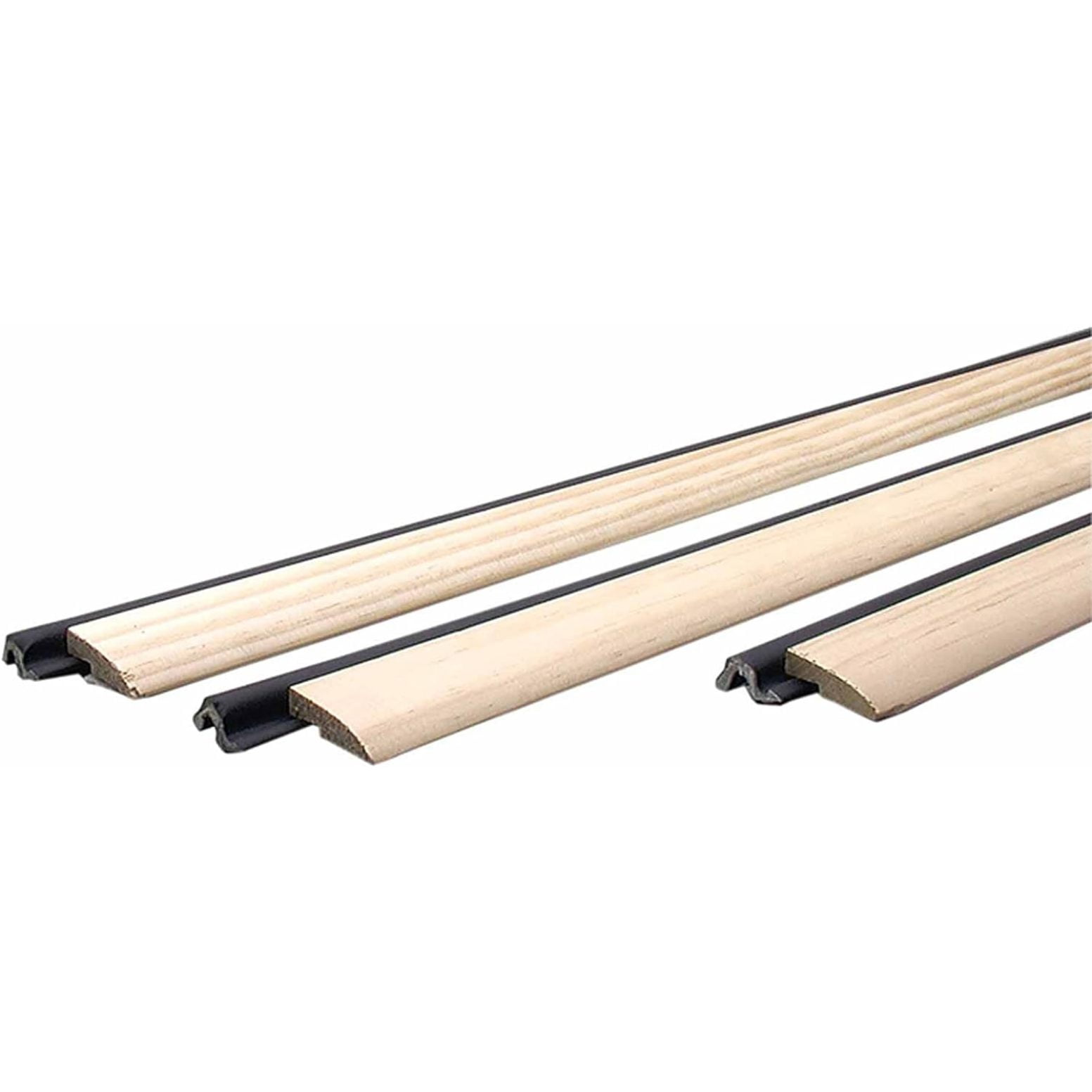 HTYSUPPLY 91884 36Inch by 84Inch Compression Weatherstrip with Wood