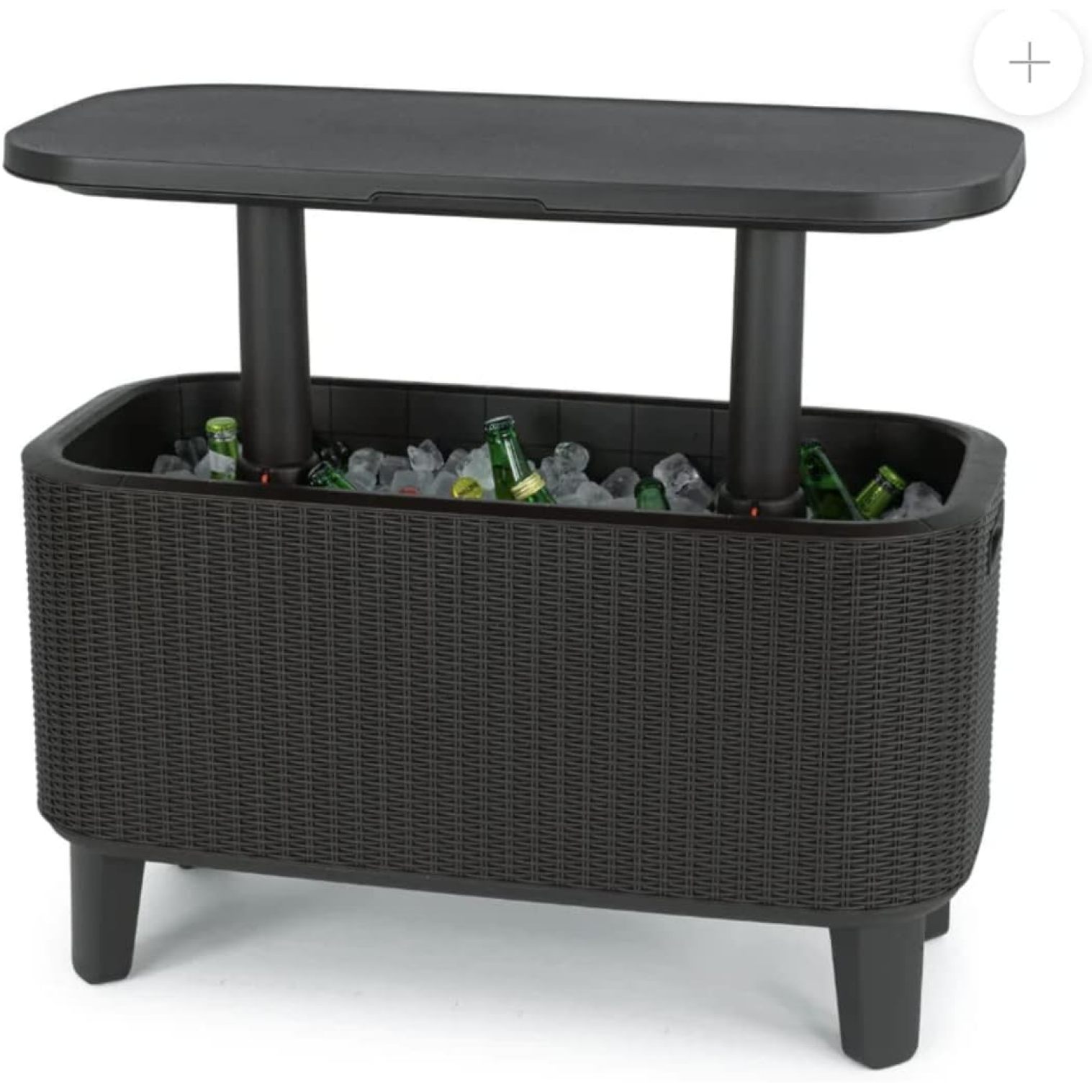 HTYSUPPLY Bevy Bar Table and Cooler Combo