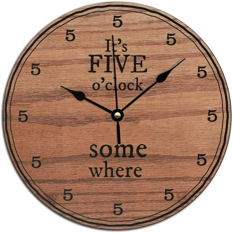 https://i5.walmartimages.com/seo/HTYSUPPLY-Funny-Coworker-Wall-Clock-Its-Five-O-clock-Somewhere-Silent-Non-Ticking-12-Inch-Battery-Operated-Wooden-Home-Decor-Kitchen-Living-Room-Bath_2ce53d0c-7c4f-4462-9f03-3b45049bac0e.808b4987fba33afc4b126305112f8500.jpeg?odnHeight=768&odnWidth=768&odnBg=FFFFFF
