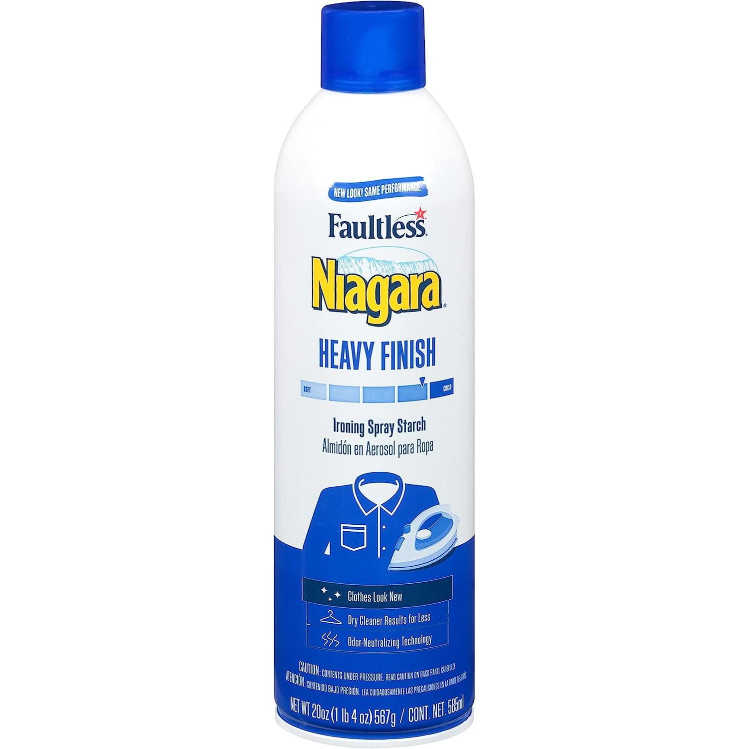 HTYSUPPLY HTYSUPPLY Spray Starch Plus, Heavy, 20 Oz