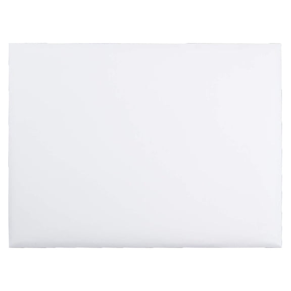 HTYSUPPLY Open-Side Booklet Envelope, Gummed, White, 9 x 12, 250 per Box, (37682)