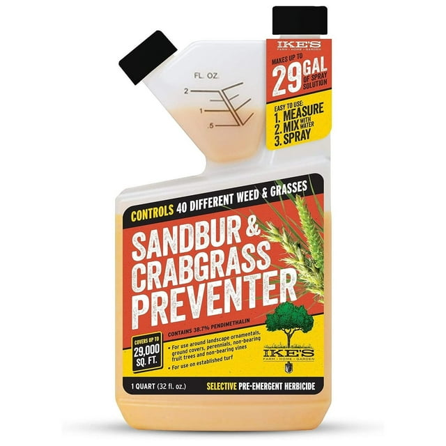 HTYSUPPLY Sandbur & Crabgrass Preventer Stop Unwanted Weeds and