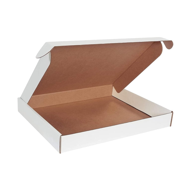 8x8x8" White Corrugated Cardboard Boxes - Shipping & Moving, Holds Up To 65 Lbs