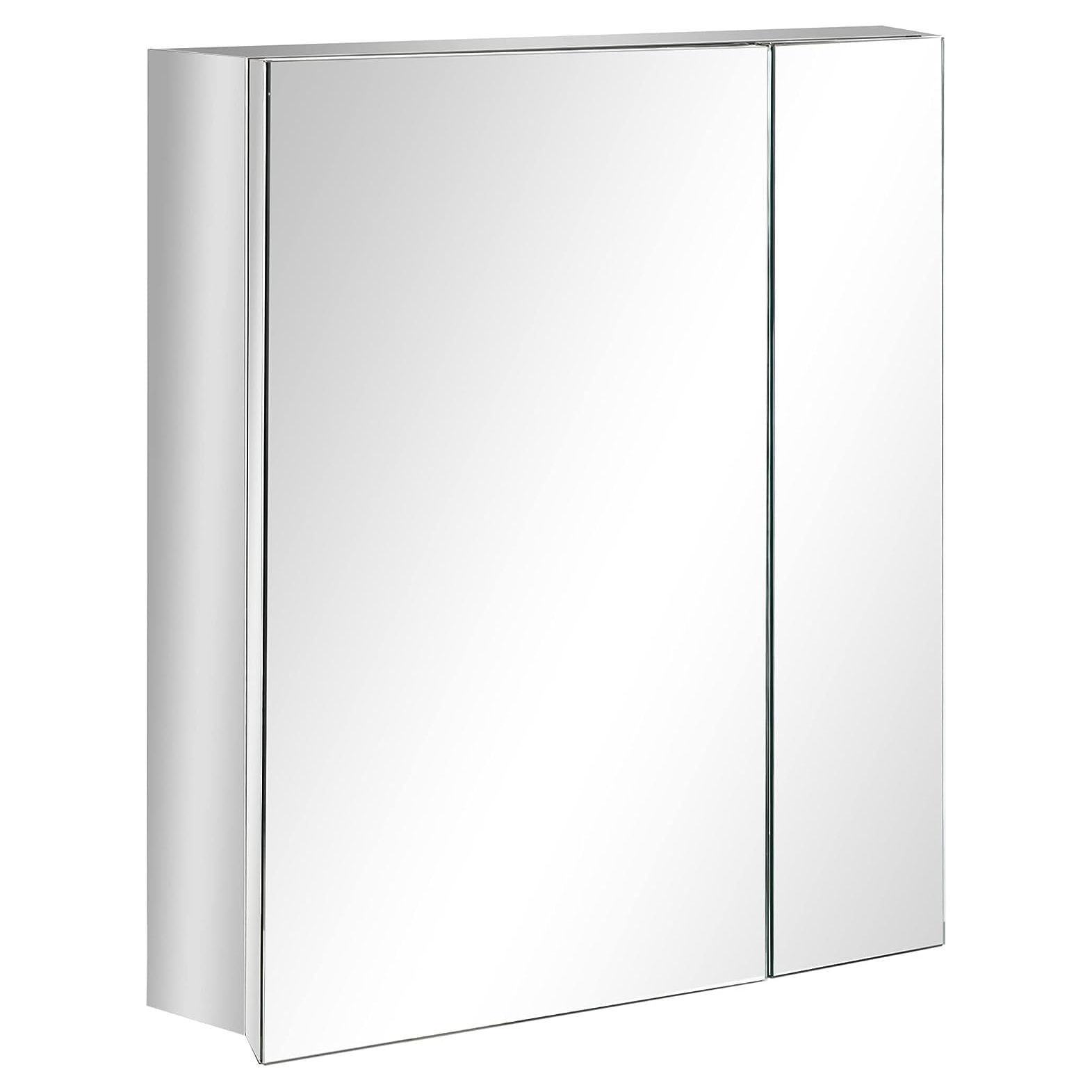 HTYSUPPLY WallMounted Medicine with Mirror, Bathroom Mirror