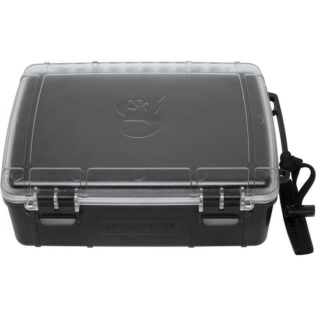HTYSUPPLY Waterproof Dry Box Storage Case, Large, Black Watertight