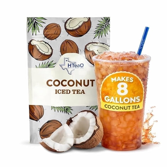 HTeaO Coconut Black Tea Packets (16-Count)