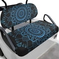thumbnail image 1 of HUAICONG Floral Design Breathable Golf Cart Seat Cover Set, Elastic Washable Universal Golf Cart Seat Covers 2 Pack for Club Car EZGO, 1 of 7