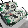 thumbnail image 1 of HUAICONG Golf Cat Golf Cart Seat Covers, Washable Easy to Install Golf Cart Seat Covers Kit for EZGO, 1 of 7