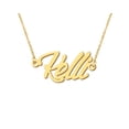 thumbnail image 1 of HUAN XUN Kelli Name Letter Necklace 18k Gold Plated Layer Name Necklace Girls Jewelry Baby Shower Gift, 1 of 3