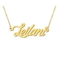 thumbnail image 1 of HUAN XUN Mew Mom Charm Name Necklace Leilani Name Charm Nameplate Womens Jewelry Mothers Day Gift, 1 of 3