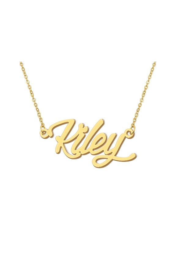 Mew Mom Necklace with Name Kiley Scripted Name Necklace Womens Jewelry Gift for Best Friend