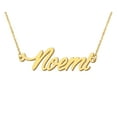 thumbnail image 1 of HUAN XUN Noemi Necklace with Name for Familys Gold Girls Jewelry Best Friends Gifts, 1 of 3