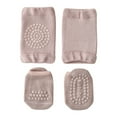 thumbnail image 1 of HUANBAI Baby Crawling Sports Knee Pads Baby Floor Socks Toddler Socks Set 0-1 Years, 1 of 5