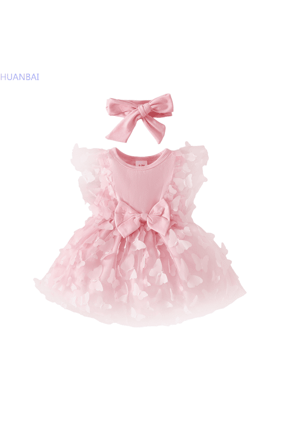 Baby Girl Flower Dress Summer Tutu Boho Princess Wedding Birthday Party Dresses For Girls 0 18 Months Sundress for Kids 12-18 Months