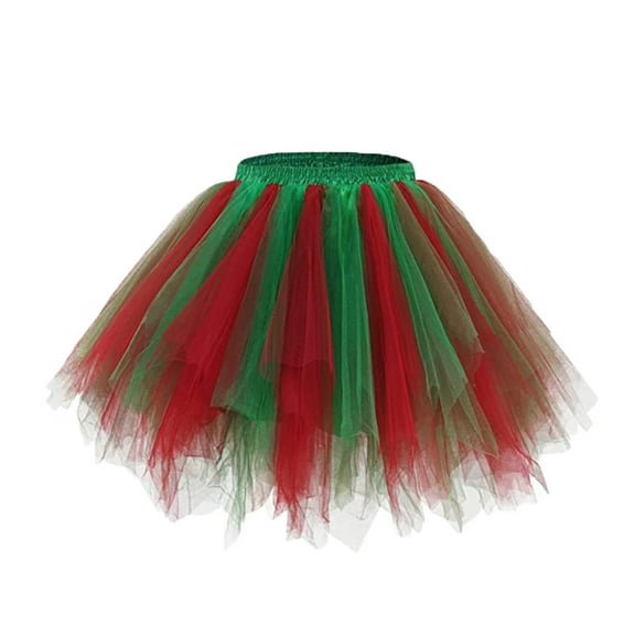 HUANBAI Baby Girls Soft Fluffy Tutu Skirt Toddler Party Carnival Girl Mesh Tutu Princess Skirt One Size