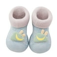 thumbnail image 1 of HUANBAI Baby Home Slippers Cartoon Warm House Slippers For Infant Lined Winter Indoor Shoes 12-18 Months, 1 of 4