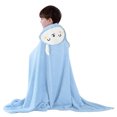 thumbnail image 1 of HUANBAI Baby Hooded Bath Towel Bathrobe Baby Soft Towel For Kids 2 6 Years Toddler Boy Girl Shower 27.5 X 55.1 Inches One Size, 1 of 3