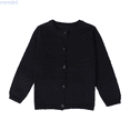 thumbnail image 1 of HUANBAI Baby Kids Girls Cardigan Long Sleeve Kid Button Sweater Girl Crew Neck Cardigans Sweater Casual Sweaters 12 Months, 1 of 3