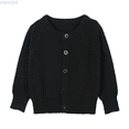 thumbnail image 1 of HUANBAI Baby Kids Girls Cardigan Long Sleeve Kid Button Sweater Girl Crew Neck Cardigans Sweater Girls Sweaters Crewneck 12M, 1 of 4