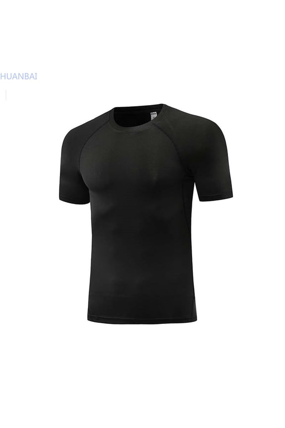 Boys Compression Shirt Athletic Performance Top Wicking Breathable Fit For Kids Youth Sports Training Boys Casual Tops 9-11 Years