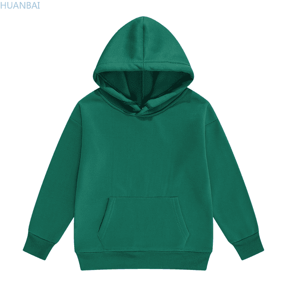 HUANBAI Boys Girls And Toddlers' Pullover Hoodie Sweatshirts Girls Long Sleeve Hoodies 150