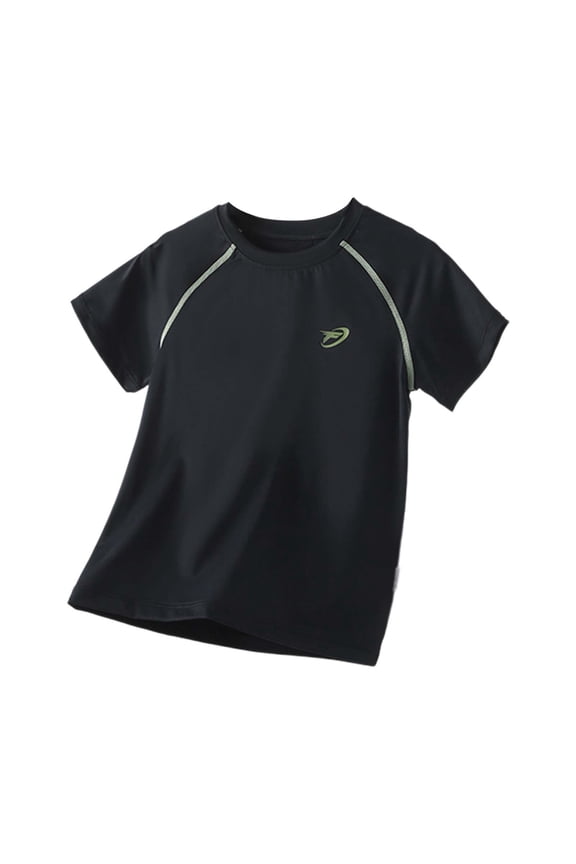 Boys' Short Sleeve T Shirt Medium To Large Kids' Sunscreen Clothing Summer Children's Lightweight Outerwear Underwear For Children 3 18 160